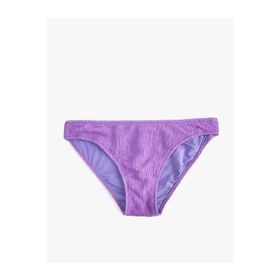 Koton 3SAK00007MM 370 Lila Dokulu Kadın Bikini Altı