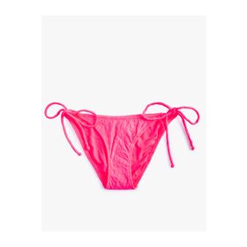 Koton 3SAK00035MM Neon Pembe Biyeli Kadın Bikini Altı
