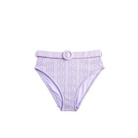 Koton 3SAK00041MM Lila Kemer Detaylı Kadın Bikini Altı