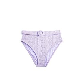 Koton 3SAK00041MM Lila Kemer Detaylı Kadın Bikini Altı