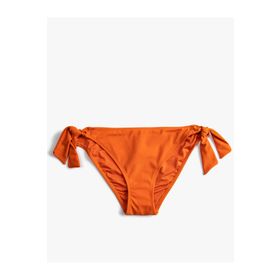 Koton 3SAK00058BM Turuncu Yanları Bağlama Detaylı Kadın Bikini Altı