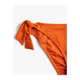 Koton 3SAK00058BM Turuncu Yanları Bağlama Detaylı Kadın Bikini Altı