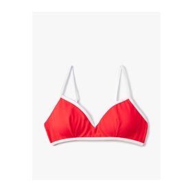 Koton 3SAK10036MM Kırmızı Bağlamalı Kadın Bikini Üstü