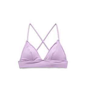 Koton 3SAK10057BM Lila Üçgen Kadın Bikini Üstü