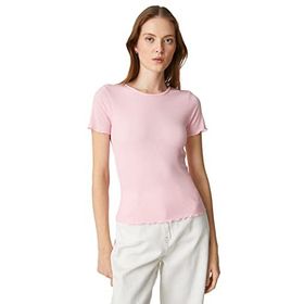 Koton 3SAK50088EK289 Pembe Kadın T-Shirt