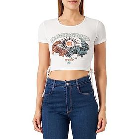 Koton 3SAL10073IK 001 Kırık Beyaz Genç Kız T-shirt