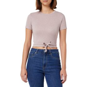 Koton 3SAL10104IK253 Pembe Kadın Crop T-Shirt