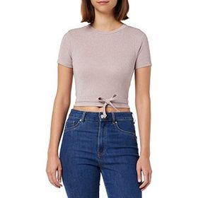 Koton 3SAL10104IK253 Pembe Kadın Crop T-Shirt