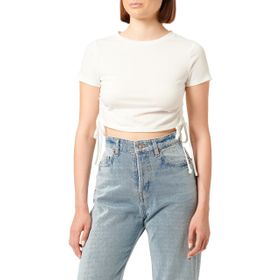 Koton 3SAL10214IK010 Ekru Kadın T-Shirt