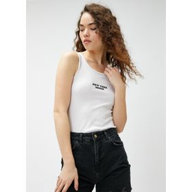 Koton 3SAL30043IK Beyaz Kadın Bluz
