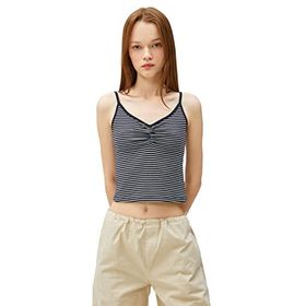 Koton 3SAL30044IK7S1 Lacivert Kadın Crop Atlet
