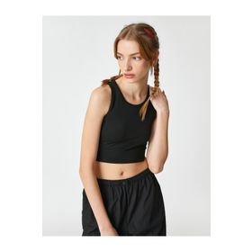 Koton 3SAL30086IK411 Kırmızı Kadın Crop Atlet