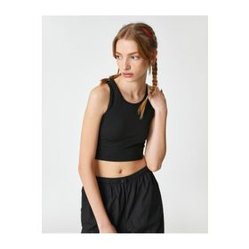 Koton 3SAL30086IK411 Kırmızı Kadın Crop Atlet