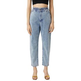Koton 3SAL40049MD Açık İndigo Lgt Kadın Pamuk Denim Pantolon