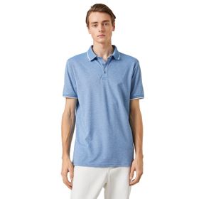 Koton 3SAM10004MKIN3 İndigo Erkek T-Shirt