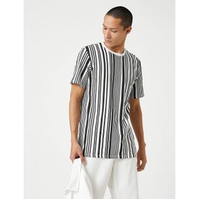 Koton 3SAM10011HK02N Siyah Erkek T-Shirt