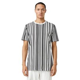 Koton 3SAM10011HK02N Siyah Erkek T-Shirt