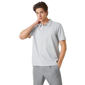 Koton 3SAM10012MK024 Gri Erkek T-Shirt