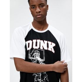 Koton 3SAM10030NK Siyah Erkek T-Shirt