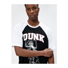 Koton 3SAM10030NK Siyah Erkek T-Shirt