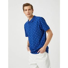 Koton 3SAM10052MK Lacivert Erkek T-shirt