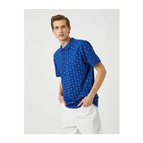 Koton 3SAM10052MK Lacivert Erkek T-shirt