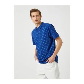 Koton 3SAM10052MK Lacivert Erkek T-shirt