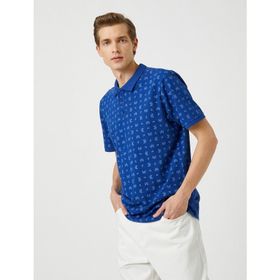 Koton 3SAM10052MK Lacivert Erkek T-shirt