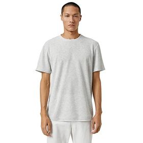 Koton 3SAM10070HK Gri Erkek T-Shirt