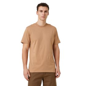 Koton 3SAM10183HK057 Bej Erkek T-Shirt