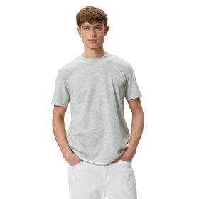 Koton 3SAM10186HK023 Gri Erkek T-Shirt