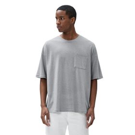 Koton 3SAM10265HK Gri Erkek T-Shirt