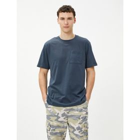 Koton 3SAM10285HK Antrasit Erkek T-shirt