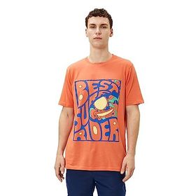 Koton 3SAM10308HK 214 Turuncu Erkek T-shirt
