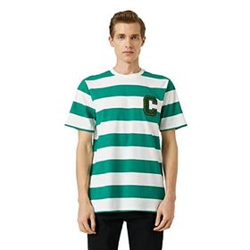 Koton 3SAM10397HK12K Yeşil Erkek T-Shirt