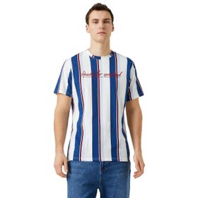 Koton 3SAM10424HK01M Lacivert Erkek T-Shirt