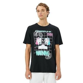 Koton 3SAM10437HK Siyah Erkek T-shirt