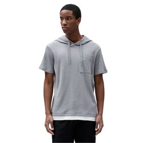 Koton 3SAM10470HK Gri Erkek T-shirt