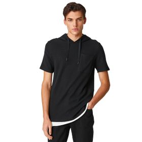 Koton 3SAM10470HK Siyah Erkek T-shirt