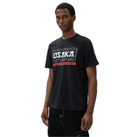Koton 3SAM10825HK 999 Siyah Erkek O Yaka Kısa Kollu T-Shirt