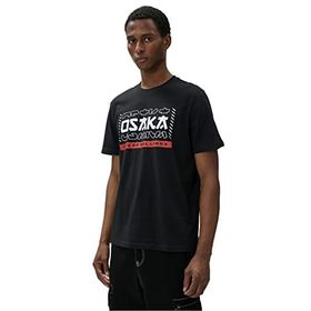 Koton 3SAM10825HK 999 Siyah Erkek O Yaka Kısa Kollu T-Shirt
