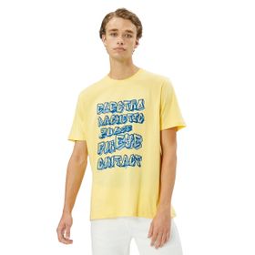 Koton 3SAM10832HK Sarı Erkek T-shirt