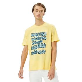 Koton 3SAM10832HK Sarı Erkek T-shirt