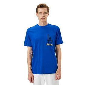 Koton 3SAM10834HK Lacivert Erkek T-shirt