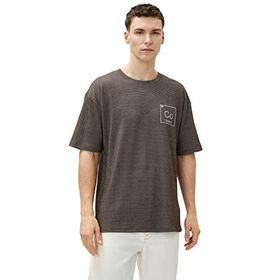 Koton 3SAM10953HK Kahverengi Erkek T-shirt