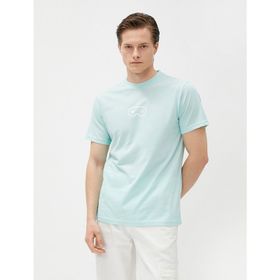 Koton 3SAM10965HK Yeşil Erkek T-shirt