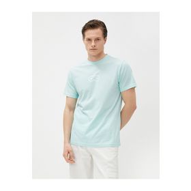 Koton 3SAM10965HK Yeşil Erkek T-shirt