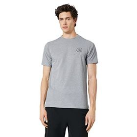 Koton 3SAM10971HK Gri Erkek T-shirt