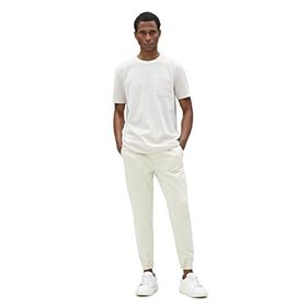 Koton 3SAM10978HK Bej Çizgili Erkek T-shirt