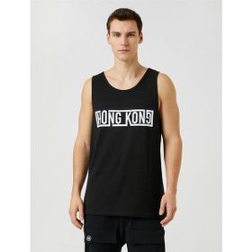Koton 3SAM30013MK Siyah Erkek T-Shirt